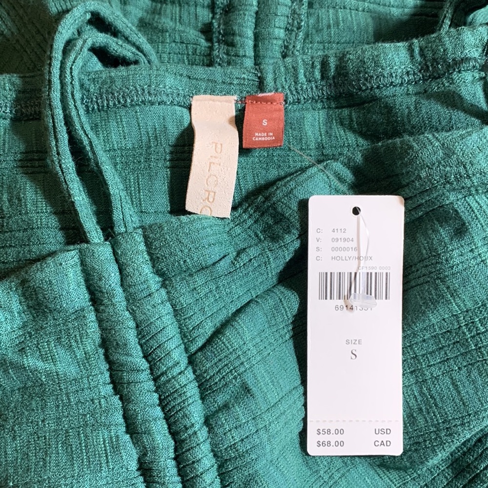 Anthropologie Pilcro Rouched Ribbed Halter - Picture 5 of 7